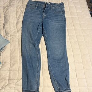 Abercrombie & Fitch Women's Blue Skinny Jeans